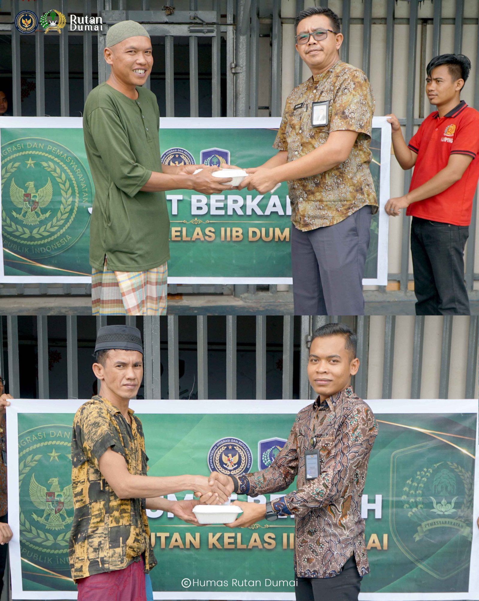 Tumbuhkan Kepedulian, Rutan Kelas IIB Dumai Gelar Jumat Berkah