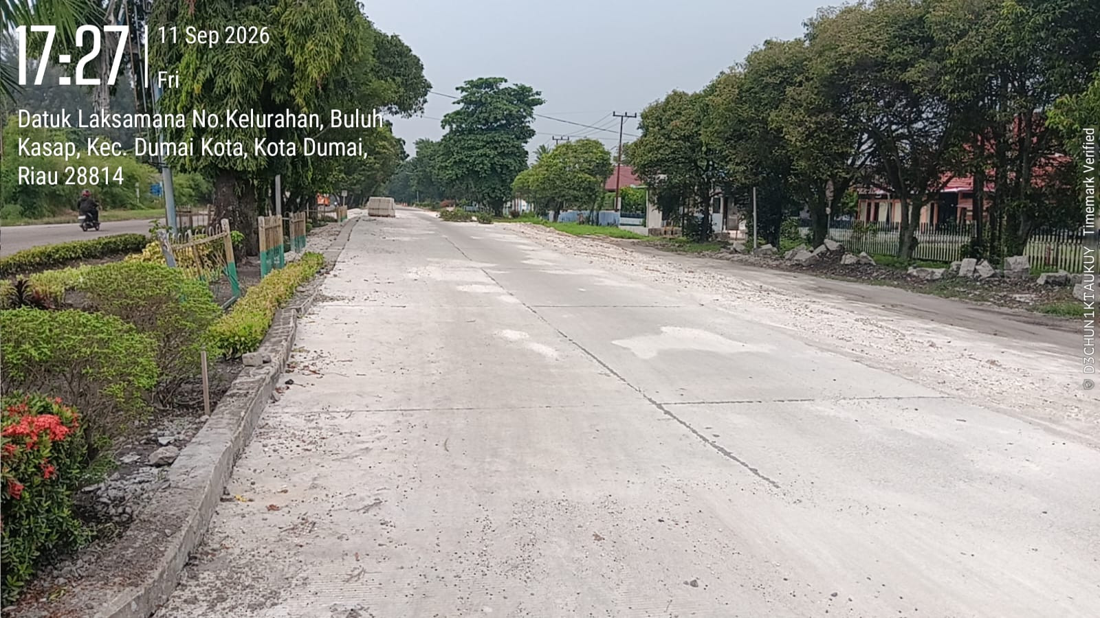 APBN Disebut Kucur untuk Jalan Datuk Laksamana Ujung, Mengapa Identitas Proyek Tak Terpampang?