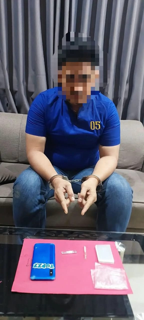 Razia Gabungan Polres Dumai di Laksamana, Pria 24 Tahun Diamankan Bersama Sabu 0,40 Gram