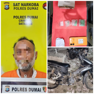 Pria 54 Tahun Diamankan di Sukajadi, Polisi Temukan 47 Butir Diduga Ekstasi